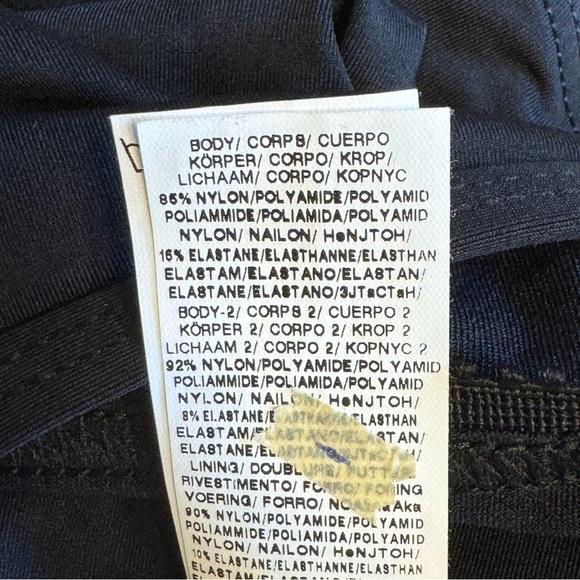 La Blanca Tankini Top Underwire LB8LA83 Size 6 Black New - Picture 12 of 12